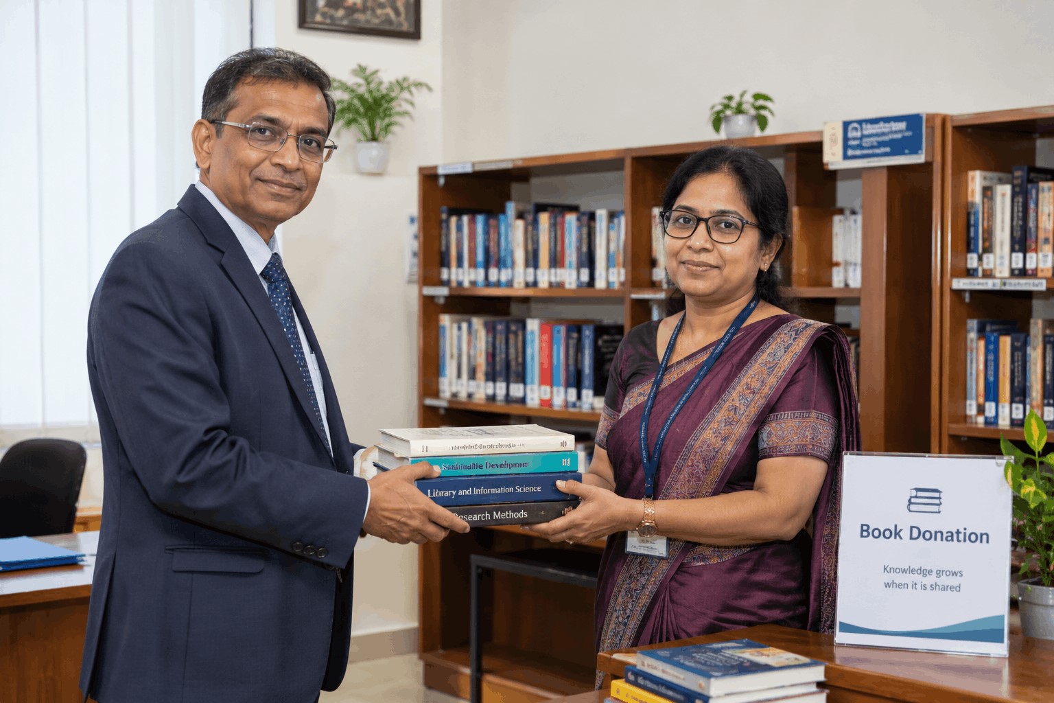 Acknowledgement of donations